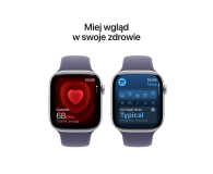 Apple Watch 11 42/Srebrne Aluminum/Fioletowy Pasek M/L 5G - 1362418 - zdjęcie 10